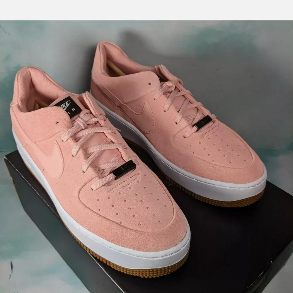 Nike Air Force 1 Sage Low Sneakers Women 10.5 - Picture 9 of 14